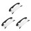 3Pcs Durable Nylon Flying Kite String with Black Plastic Winding Board 3
