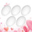 100Pièces Cabochons Verre Ovale Transparent Pour Magnet 9