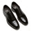 Men's leather Oxford shoes black 1