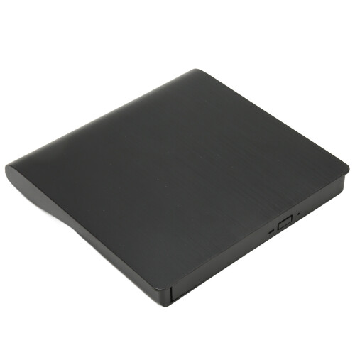 User Friendly Dvd Reader for Laptops, High Speed Usb Portable Disc Writer with Multi Purpose Compatibility (Black) 1