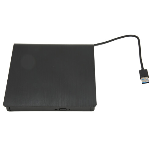 User Friendly Dvd Reader for Laptops, High Speed Usb Portable Disc Writer with Multi Purpose Compatibility (Black) 2