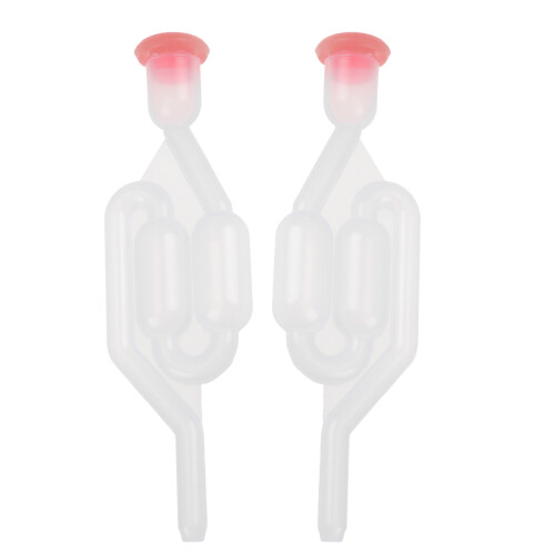 4Pcs Transparent Stoppers Water Seal Airlock for 1
