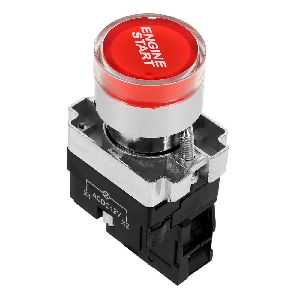 Push Button Ignition Switch For Car Use Engine Start Panel With Reliable Pp Material Black 9132278020457