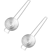 Separador de claras de huevo de 2 piezas, separador de claras de huevo de acero inoxidable, filtro de separación de claras de huevo, herramienta de