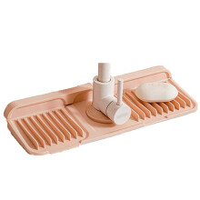 Tapis de vidange pour robinet à bouton, tapis de rangement pour évier de cuisine, tapis d'évier, vente en gros