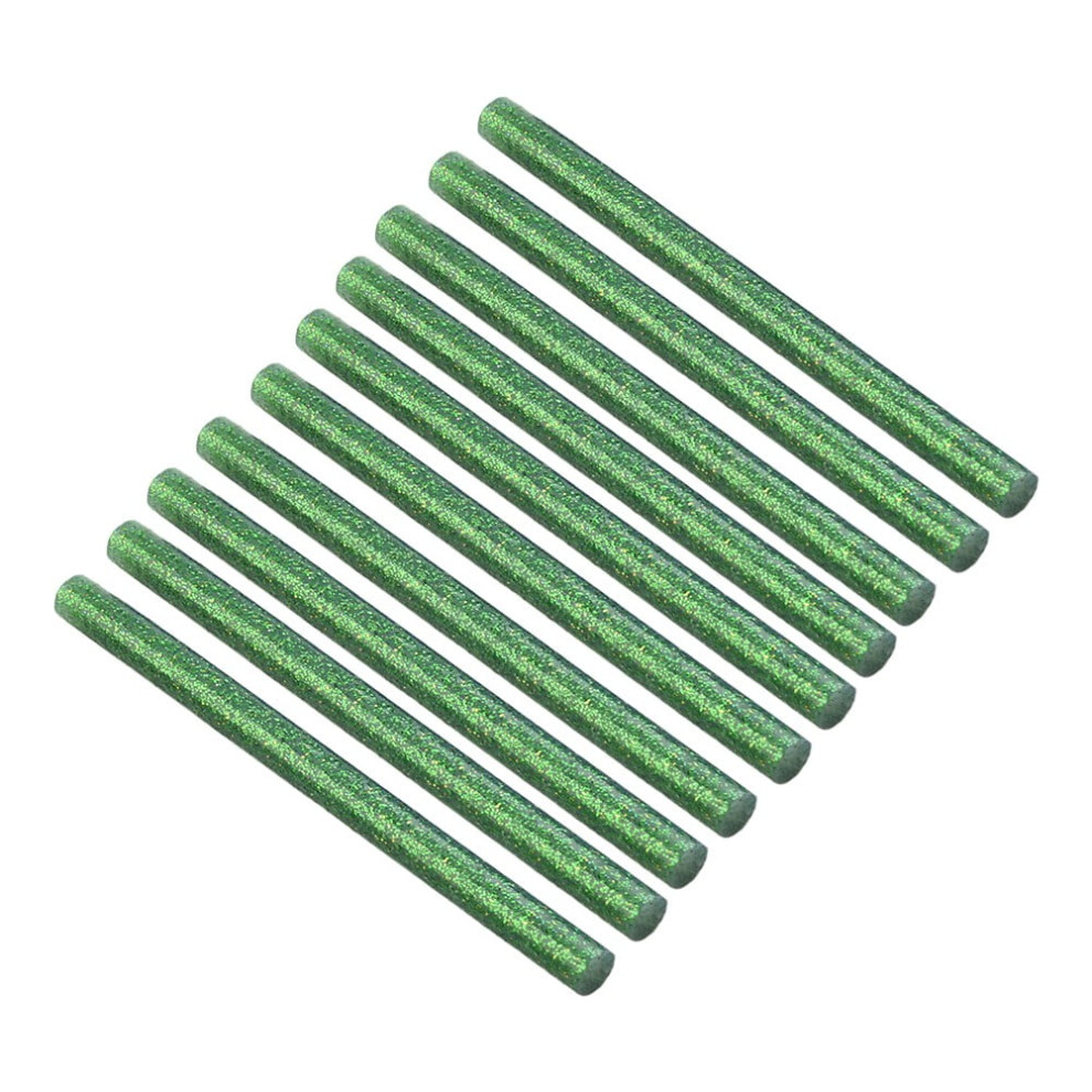 Reliable Hot Melt Glue Sticks With Glitter For Various Diy Projects 10Pcs 9165521789627