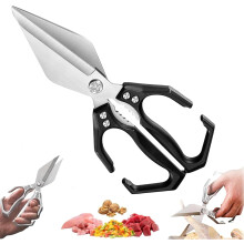 Multifunctional Heavy-Duty Kitchen Shears, Poultry Shears with Handle, Stainless Steel Heavy Duty Scissors for Meat, Vegetables and Nuts