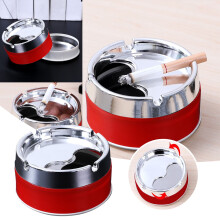 Multifunctional Ashtray - Stylish Household & Car Accessory, Perfect for Living Rooms, Patios, and Outdoor Use!