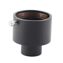 Prime Focus-fotograferingsadapter för reflektorteleskop, universalkameraadapter med T-ringskompatibilitet, förlängning i anodiserad aluminium