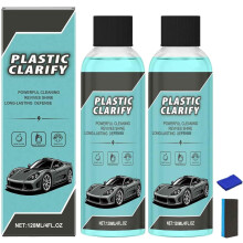 Auto Plastic Restorer & Protector – Revives Gloss, Anti-Wear, Waterless Cleaner & Conditioner, 4 fl oz