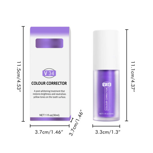 Improve Tooth Enamel Purple Toothpaste, Natural Ingredients For Lasting Whiteness 2