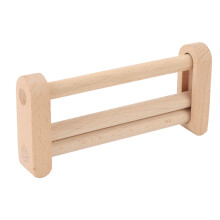 Wooden Yarn Holder with Waist Webbing Retainer Thread Fixator for Weaving