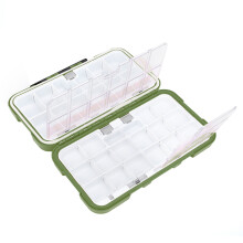 Tackle Box Organizer, Abs Material Silicone Seal Strip For Fishing Hooks Storage Case, Waterproof System Optimized Space