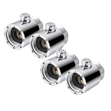 Rustproof Shower Water Restrictor & Shut-Off Adapter, 2PC – Compatible with Standard Showers
