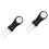 2Pcs Portable Folding Fork Divot Tool with Ball Marker for Golf 3