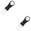 2Pcs Portable Folding Fork Divot Tool with Ball Marker for Golf 5