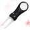2Pcs Portable Folding Fork Divot Tool with Ball Marker for Golf 7