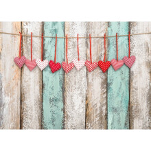Valentine's Day Photo Props & Cloth Backdrop for Studio Portrait Sessions – Compatible with All Cameras
