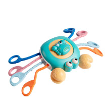 Montessori sensory toy for babies 6-18 months, pull string