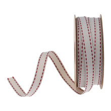 Herzförmiges Ripsband, 10 Yards 0,4 Zoll, mit Liebesmotiv – Geschenkverpackung, Hochzeit, Valentinstag, Blumenverpackung