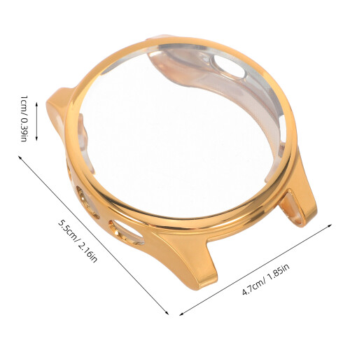 4Pcs Tpu Watch Case Cover Assorted Color Smart Watch Protective Frame 1