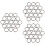 60Pcs Silver Split Jump Rings Rust Resistant Jewelry Making Connectors 6
