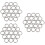 60Pcs Silver Split Jump Rings Rust Resistant Jewelry Making Connectors 7