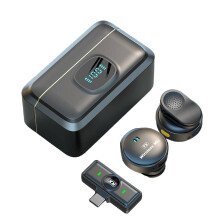 Draadloos systeem met dubbele microfoon – intelligente ruisonderdrukking, realtime monitoring en langere batterijduur