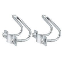 2pcs 3/4 Inch Galvanized Clip Tube Buckle U Clip For Raising Pig