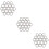 60Pcs Silver Split Jump Rings Rust Resistant Jewelry Making Connectors 8