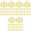 150Pcs Small Dome Moon Cake Boxes Golden Dessert Wrapping 4