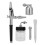 Multi Purpose High Performance Airbrush Dual Action Trigger Air Control Gravity Feed Easy Cleaning Durable Stainless Steel Removable Back Handle 1