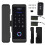 Emergency Charging Smart Door Lock Biometric Fingerprint Recognition Multiple Unlocking Methods Auto Lock Mode Keypad Access For Modern Homes 1