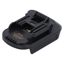 Voltage Protection Battery Adapter for Lithium Ion Power Tools Convert Battery USB Charging Port Battery Adapter Compatible Tools Cordless Tools