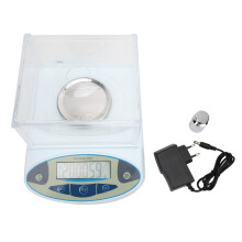 Lab Scale Digital Analytical Balance High Precision Electronic Balance With Manual Calibration LCD Display And Windshield Design Perfect For