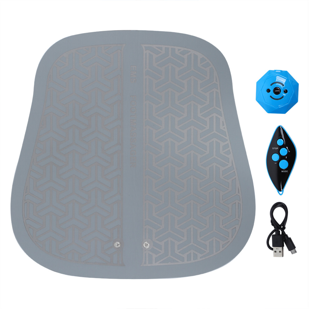 Adjustable Intensity Electronic Foot Massager Using Tens Technology Quiet Operation Portable Design Lightweight Build Customizable Massage Settings