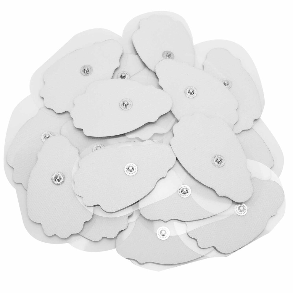 Bio-Compatible TENS Unit Electrode Pads Latex-Free Non-Irritating Reusable Pads With Universal Compatibility For Muscle Stimulators