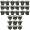 3 Pcs Square Cake Stand Cupcake Liners For Baking Stands Black 3
