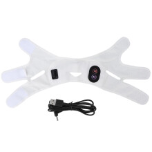 Double Chin Reduction Strap, Smooth Breathable Compression Face Slimming Belt with Stereo Cutting Design for All-Day Wear