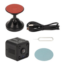 Surveillance Nanny Cam WiFi Hidden Spy Camera Wireless Indoor Security Camera With90Degree Wide Angle Remote Control Night Vision And Expandable