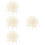 400Pcs White Plastic Cord Locks Drawstring Rope Ends for DIY Sewing 8