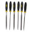 18Pièces Râpe Bois Outil Manche Ergonomique Noir 8