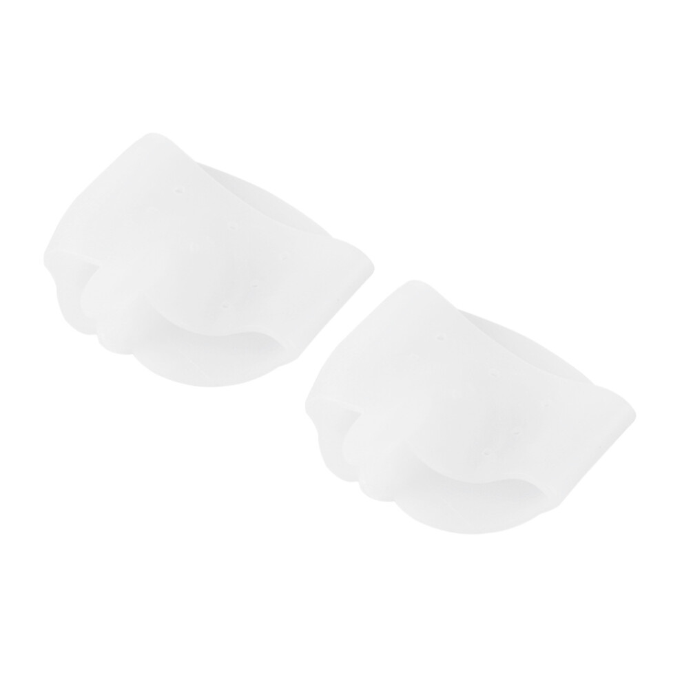 White Bunion Support Toe Separator Hallux Valgus Foot Care Pain Relief