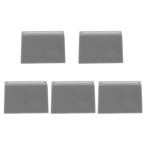 15Pcs Rubber Fader Knobs for Mixer Slider Replacement Durable Grey 1