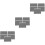 15Pcs Rubber Fader Knobs for Mixer Slider Replacement Durable Grey 6