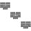 15Pcs Rubber Fader Knobs for Mixer Slider Replacement Durable Grey 10