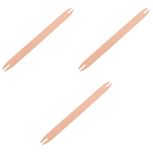 3Pièces Outils Tricot Bois Lisse Pour Pull Écharpe Artisanat DIY 2