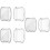 3Pcs Flexible Tpu Watch Protector Case Transparent Cover for 7