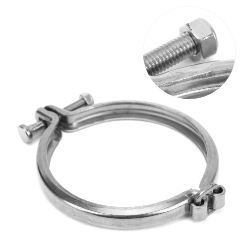 Σφιγκτήρας V-Band Performance για συστήματα εξάτμισης, Σφιγκτήρας σωλήνα εξάτμισης με 1