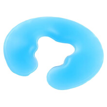 Cuscino in silicone a forma di C – Lavabile, riutilizzabile, compatibile con prodotti per la cura del viso e supporto per il collo
